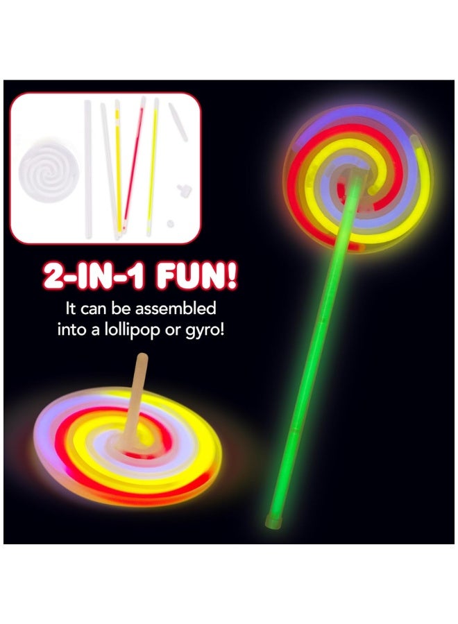 DAT Glow Lollipop Toy – Fun Light-Up Candy Shape with Glow Sticks – Perfect for Parties, Kids & Festivals - Image 4